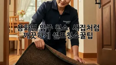 용화면 입주 청소 ✨ 새집처럼 깨끗하게! #셀프청소꿀팁